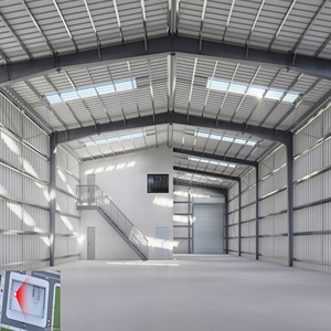 Estructura de Acero para Plantas Industriales en <span class=keywords><strong>Argentina</strong></span>, Edificio/Almacén de Estructura Metálica, Diseño Moderno de Fábrica con 2 Años de Garantía - Product Image 4