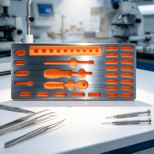 Boîte à outils en fibre de carbone avec insert en mousse EVA, découpée sur mesure par CNC, amortissement antichoc, précision durable - Product Image 5