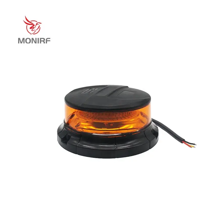 Monirf Super brillante 42 LED ámbar azul luz de advertencia de emergencia Led luz estroboscópica para camión tractor