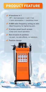 Appareil de soin de la peau 9 en 1, machine à jet d'oxygène, soin du visage, beauté, rajeunissement de la peau - Product Image 5