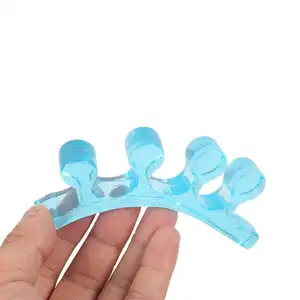 Separatori di punta in Gel morbido della fabbrica cinese per raddrizzare le dimensioni universali per correggere il separatore di dita