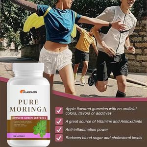 Suplemento Herbal Natural de Alta Pureza OEM, Cápsulas Orgânicas de <span class=keywords><strong>Moringa</strong></span> - Product Image 2