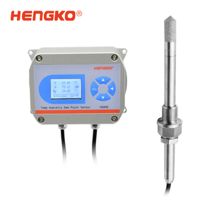 HG808 T 200 ℃ SS Sonda Hight Temperatura e <span class=keywords><strong>Sensor</strong></span> de Umidade Transmissor com Display Rs485 0-5V 0-10V 4-20mA - Product Image 2