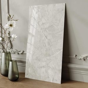 White Marble Peel and <b>Stick</b> <b>Wall</b> <b>Tiles</b> 10 Pack PVC Foam Panels 60x30cm Waterproof Backsplash for <b>Kitchen</b> Bathroom RV Home Decor - Product Image 1