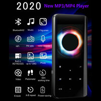 Reproductor de Música MP3 X8 con Pantalla Táctil LCD de 2.4 Pulgadas, Grabadora de Sonido HiFi Sin Pérdidas con FM, Lector de E-Book y Bluetooth