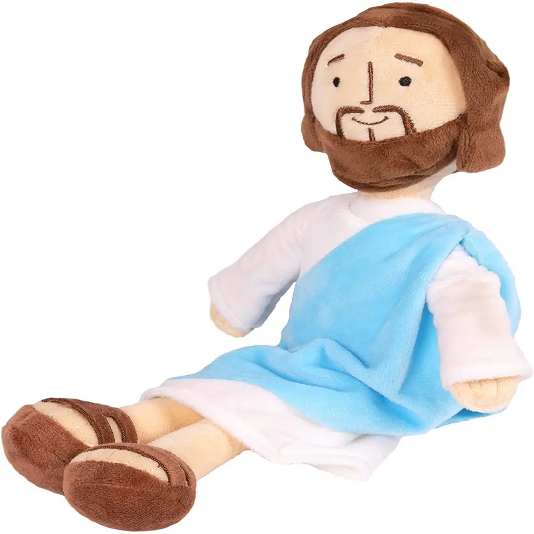 LINDA nuovi arrivi Gesù peluche mio amico Gesù bambola imbottita Cristo giocattolo religioso salvatore peluche cristiano