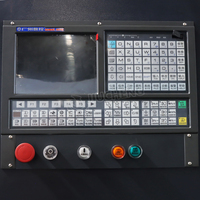 Tour CNC horizontal à lit plat de précision CK6163 à broche unique, haute précision, moyenne capacité, avec commande Fanuc et 6 outils