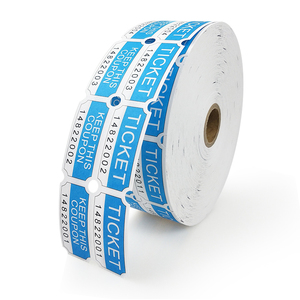 2000 biglietti un rotolo Doppio Biglietti Della Lotteria Consecutivamente Numerati Doppio Biglietto Rotolo - Product Image 6