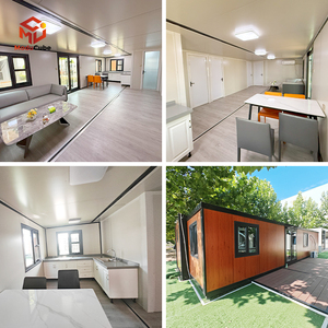 บ้านคอนเทนเนอร์แบบขยายได้ Moducube 3 4 5 ห้องนอน ขนาด 40 ฟุต พร้อมพลังงานแสงอาทิตย์ บ้านขนาดเล็กพับเก็บได้สำหรับใช้งานกลางแจ้งในยุโรป - Product Image 5
