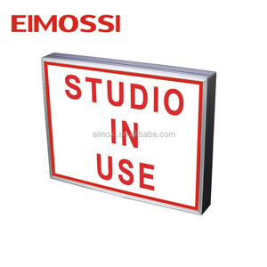 Panneaux d'avertissement LED EIMOSSI pour la sécurité optimale, éclairage de salle de radiologie, alerte de <span class=keywords><strong>grossesse</strong></span>, rayonnement, indice de protection IP20, lumière du jour 6000K, aluminium - Product Image 6