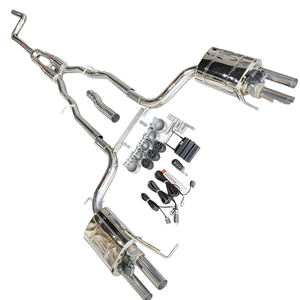 Système d'échappement Catback Performance Valvetronic en acier inoxydable poli miroir de 1,5 mm d'épaisseur pour BMW Série 5 F10 535i 525i 520i - Product Image 3