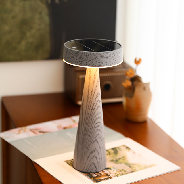 Hot Sale Dining Touch Led Hotel Bar Coffee Table Lamp Rechargeable Electroplated Decorative Desk Light Table Lamp