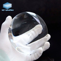 Customizable 120mm Diameter K9 Glass Aspherical Biconvex Lens for Magnifier Optical Instruments