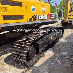 รถขุด SANY รุ่น SY305H รถขุดมือสอง 30 ตัน รถขุดไฮดรอลิกแบบตีนตะขาบ รถขุดมือสองสำหรับงานวิศวกรรมก่อสร้าง - Product Image 5