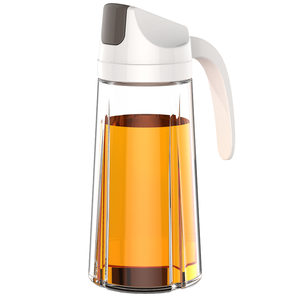 ASKD – Pot à <span class=keywords><strong>huile</strong></span> en verre moderne et écologique de haute qualité, anti-fuite, ouverture/fermeture automatique, pour assaisonnements de <span class=keywords><strong>cuisine</strong></span>, <span class=keywords><strong>huile</strong></span> et vinaigre - Product Image 1
