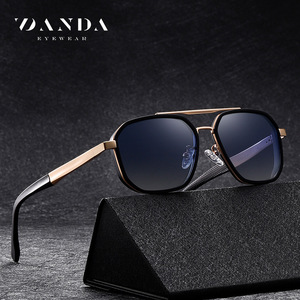 Vanda Men's Polarized Sunglasses S15102 Rectangle Full Rim UV400 Anti Glare Driving <b>Eyewear</b> - Product Image 1