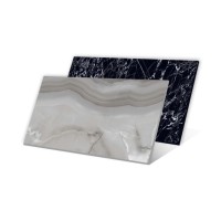 Production de sols en céramique 1200x2400mm épaisseur 6mm usine de porcelaine intégrale en Inde carreaux vitrifiés mur extérieur
