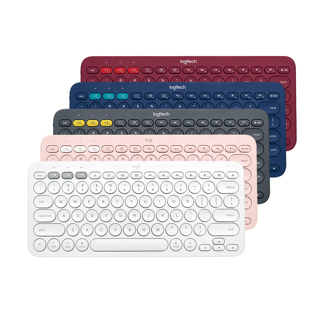 K380 Multi-device Wireless Keyboard Linemate Multi-color Windows MacOS Android IOS Chrome OS Universal