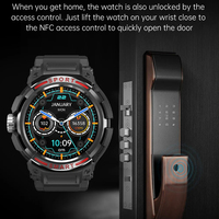 Reloj inteligente Eraysun 2 en 1 con auriculares TWS 1,43 HD pantalla HiFi sonido altavoz rastreador música deportes NFC hombre Smartwatch para hombres
