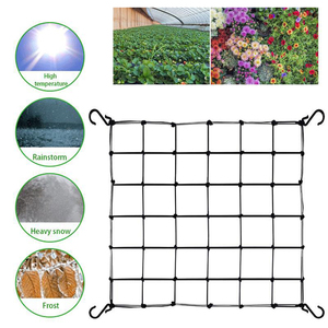 ตาข่ายยืดหยุ่นขนาด 70*70 ซม. 150 ชิ้น / แบบประกอบได้ / สำหรับนำทางและรองรับการออกดอกของพืช / การปลูกแบบไฮโดรโปนิกส์ - Product Image 3