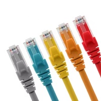 Cable de Red de Alto Rendimiento, Cable de Conexión de 1 m de Largo, 23 AWG, Cat5e/Cat5, para Conectar Equipos Eléctricos