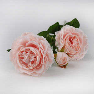 Pivoine artificielle <span class=keywords><strong>à</strong></span> 3 têtes et fleurs artificielles pour mariage, décoration de plafond, rangée de fleurs pour allée, décoration de la maison, pivoine artificielle - Product Image 5