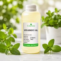 Huile Essentielle de Menthe Verte Pure (Mentha Spicata) 1KG en Gros de l'Usine d'Origine – Huile de Menthe Premium pour Cosmétiques et Soins Capillaires – Vente en Gros