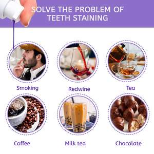 Dentifricio chimico dentifricio sbiancante viola a base di erbe per la pulizia orale Mousse in magazzino - Product Image 3