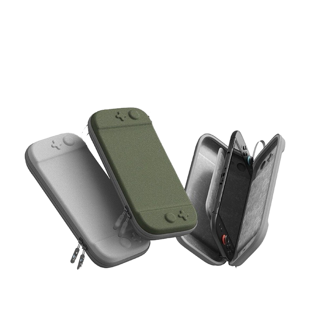 EVA Double-Layer Cosmetics Bag with Hard Eva Case Switch2 for Nintendo Game Console Accessory