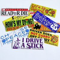 Autocollant de protection de pare-chocs imprimé au design personnalisé Autocollants de pare-chocs en vinyle pour voiture de course imperméables et durables pour l'extérieur