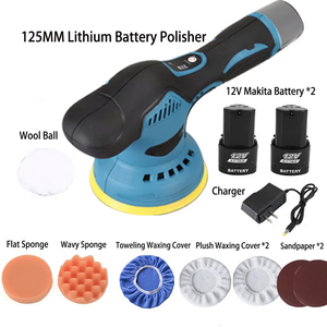 Car polishing machine, wireless small handheld lithium <b>battery</b> waxing machine, scratch repair machine, specialized polishing mac - Product Image 4