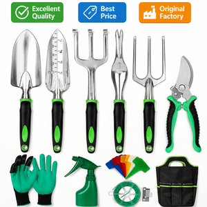 Azada Ergonómica Tradicional de Doble Uso con Cabeza de Acero al Carbono Forjado Reforzado y Mango de Madera <span class=keywords><strong>para</strong></span> Jardín y <span class=keywords><strong>Huerto</strong></span> - Product Image 6