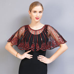 elegantes chalinas para vestidos de fiesta