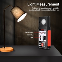 GVDA-medidor Digital de luz, medidor de iluminancia FC, 200000 Lux, iluminómetro, fotómetro, luxómetro