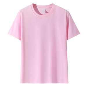 T-shirt en coton vierge grande taille pour hommes, t-shirt avec logo imprimé numériquement, surdimensionné, avec épaules tombantes, pour hommes, vente en gros - Product Image 4