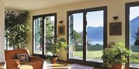 Portes en aluminium AS2047 avec verre trempé double/triple couche et moustiquaire en fibre de verre - Surface finie pour la maison et le bureau
