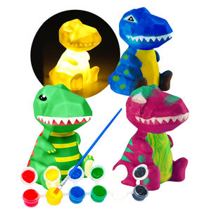 ของเล่นศิลปะไฟ LED สำหรับกลางคืนโมเดลรูปไดโนเสาร์กราฟฟิตีภาพวาดแบบทำมือพร้อมกล่อง - Product Image 3