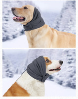 Fournisseur d'usine, 100% coton, écologique, vêtements pour animaux de compagnie, accessoires, bande apaisante pour soulager l'anxiété hivernale pour les chiens, protection de la tête
