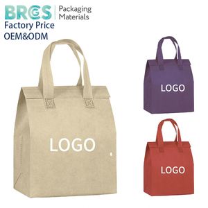 Bolsa Térmica Personalizada de Aluminio y Tela No Tejida para Entrega de Alimentos, Panadería, Té con Leche, Comida para Llevar - Product Image 1