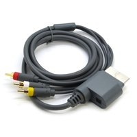 Console de jeu 1.8M pour afficher le câble vidéo composant HD TV Audio pour Xboxes 360 cordon de câble AV RCA
