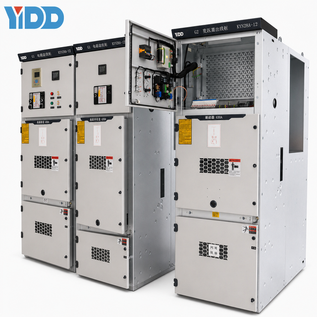 YIDD SF6 Solid Insulated High-voltage Switchgear SF6 Intelligent Ring Net Cabinet RMU Power Distribution Equipment