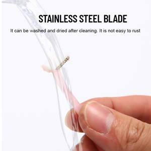 <span class=keywords><strong>Petit</strong></span> <span class=keywords><strong>visage</strong></span> Dermaplane <span class=keywords><strong>rasoir</strong></span> femmes sourcils <span class=keywords><strong>rasoir</strong></span> tondeuse polyvalent exfoliant Dermaplaning outils avec Mini tête - Product Image 4