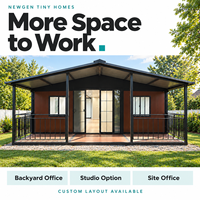 Nouvelle maison préfabriquée moderne Newgen Tiny Homes en conteneur 30/40 pieds – Bureau de jardin, studio, bureau de chantier – Aménagement personnalisé disponible