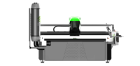 YINENG TECH — table de découpe du tissu, machine à découper le textile, avec couteau, CNC