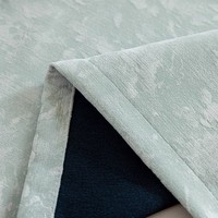 Nouveau rideau occultant de style français pour chambre à coucher, tissu occultant pour salon et baie vitrée, offre protection solaire et isolation thermique