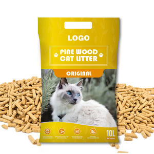 Maßgeschneiderte Kiefernholz-Katzenstreu mit Geschmack, Umweltfreundlich, Biologisch Abbaubar, Schnell Klumpend, Extra Geruchskontrolle, Staubfrei, Spülbar, 15kg - Product Image 1