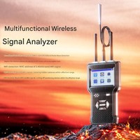 Detector de Señales de Celulares Anti-Espía de Banda Ancha con IA, Sensibilidad de 10Mhz-6Ghz, Detección de Señales 4G/5G, Rastreador GPS, Detector de Micrófonos Ocultos