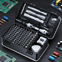 Kit d'outils de réparation et d'entretien électronique multifonctionnel professionnel 115 en 1, tournevis de précision portatif