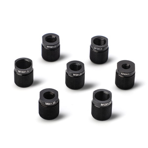 Adaptador de Palanca de Cambios para Auto, Conector de Aleación de Aluminio M6x1 M8x1.25 M10x1.25 M12x1.25 M14x1.5, Conectores Universales Negros para Automóvil - Product Image 3