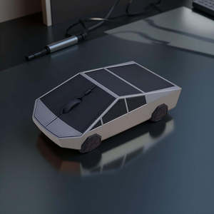 TeslaCyberMouse mouse di design 3D ispirato al Cybertruck - Product Image 1